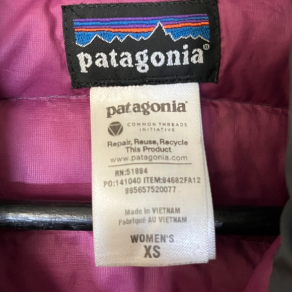 Patagonia Down Sweater Puffer Winter Jacket - Women's Size XS - Gray - Picture 3 of 12